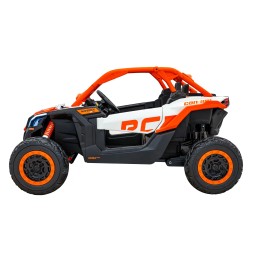 Vehicul buggy Maverick Turbo RR portocaliu pentru copii