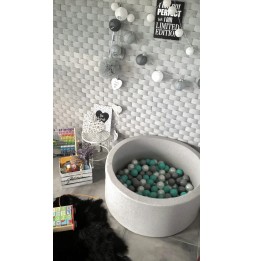 Dry Ball Pit 40x90 Light Gray