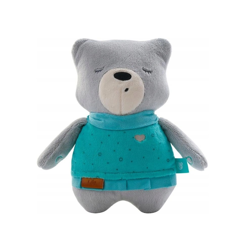 Szumisie Teddy Bear Lily Gray with Teether