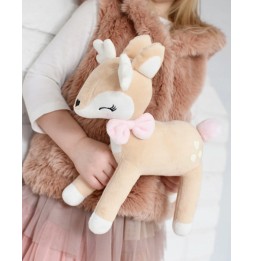 Plush Fawn with Bow - Melootka