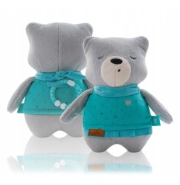 Szumisie Teddy Bear Lily Gray with Teether