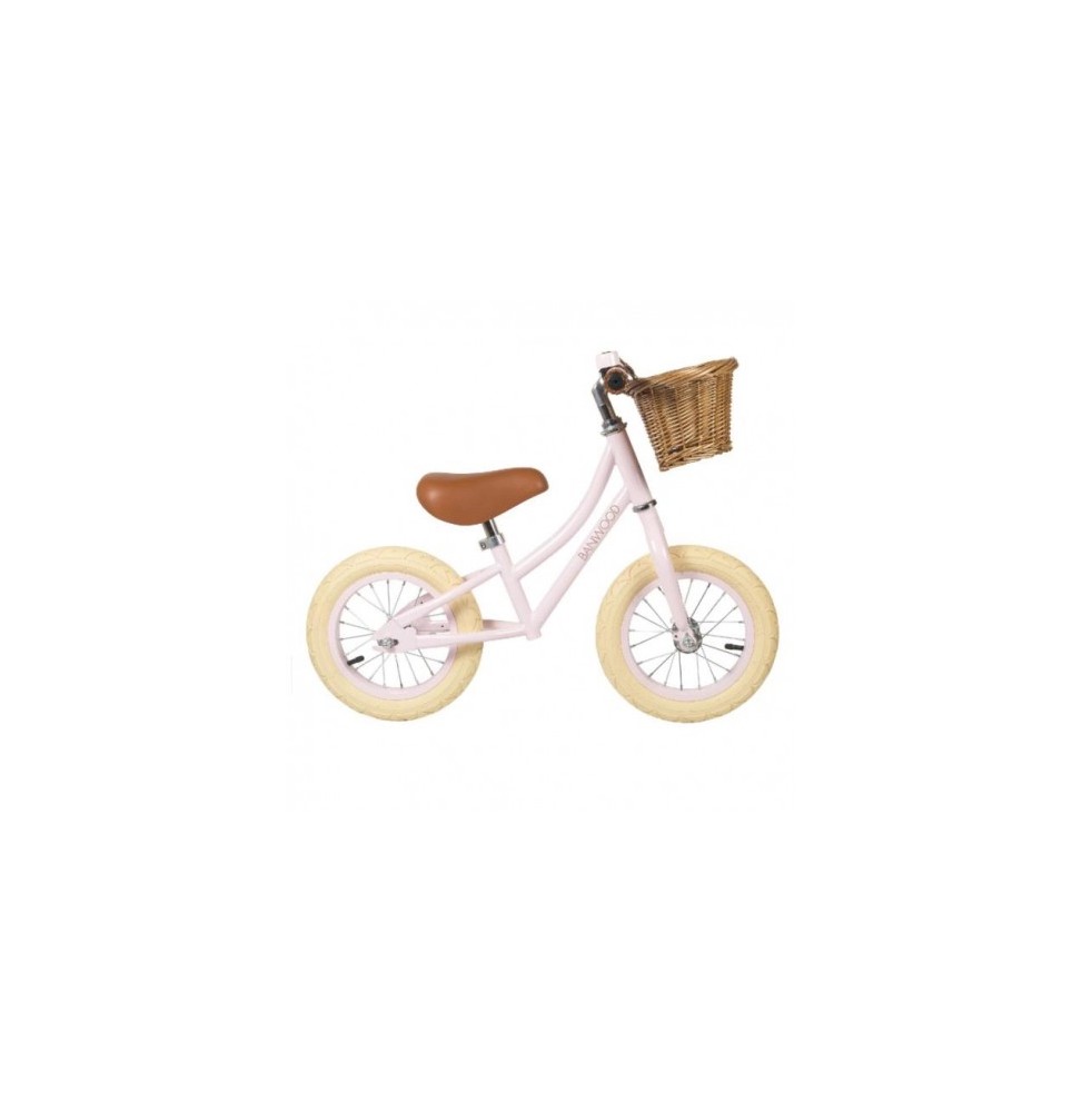 Banwood FIRST GO! Pink Balance Bike for Kids