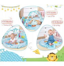 Interactive Baby Play Mat with Piano