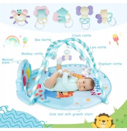 Interactive Baby Play Mat with Piano