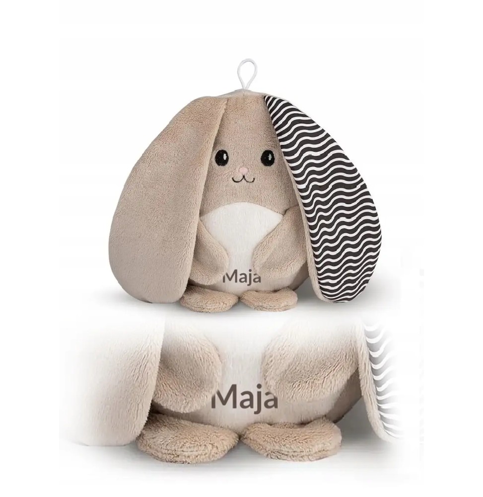 Miluś the Cuddly Rabbit - Personalized Toy