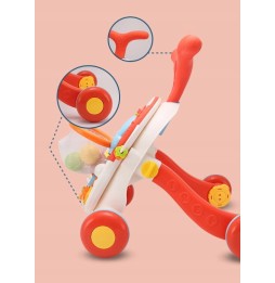 Interactive Walker Push Toy and Educational Table