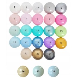 Dry Pool with Balls Dirty Mint 250pcs