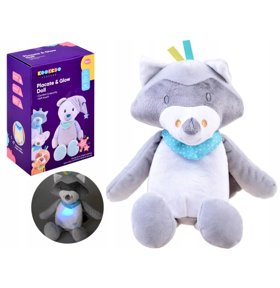 Fox Plush Toy with Light and Lullabies