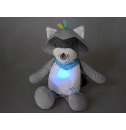 Fox Plush Toy with Light and Lullabies