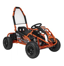 MUD MONSTER Orange Vehicle - Electric Go-Kart