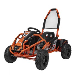 MUD MONSTER Orange Vehicle - Electric Go-Kart