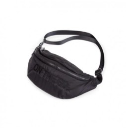 Childhome Quilted Banana Bag Black Fanny Pack