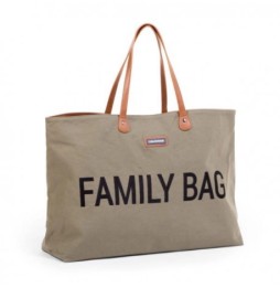 Childhome Family Bag Canvas Khaki - Perfect for Trips