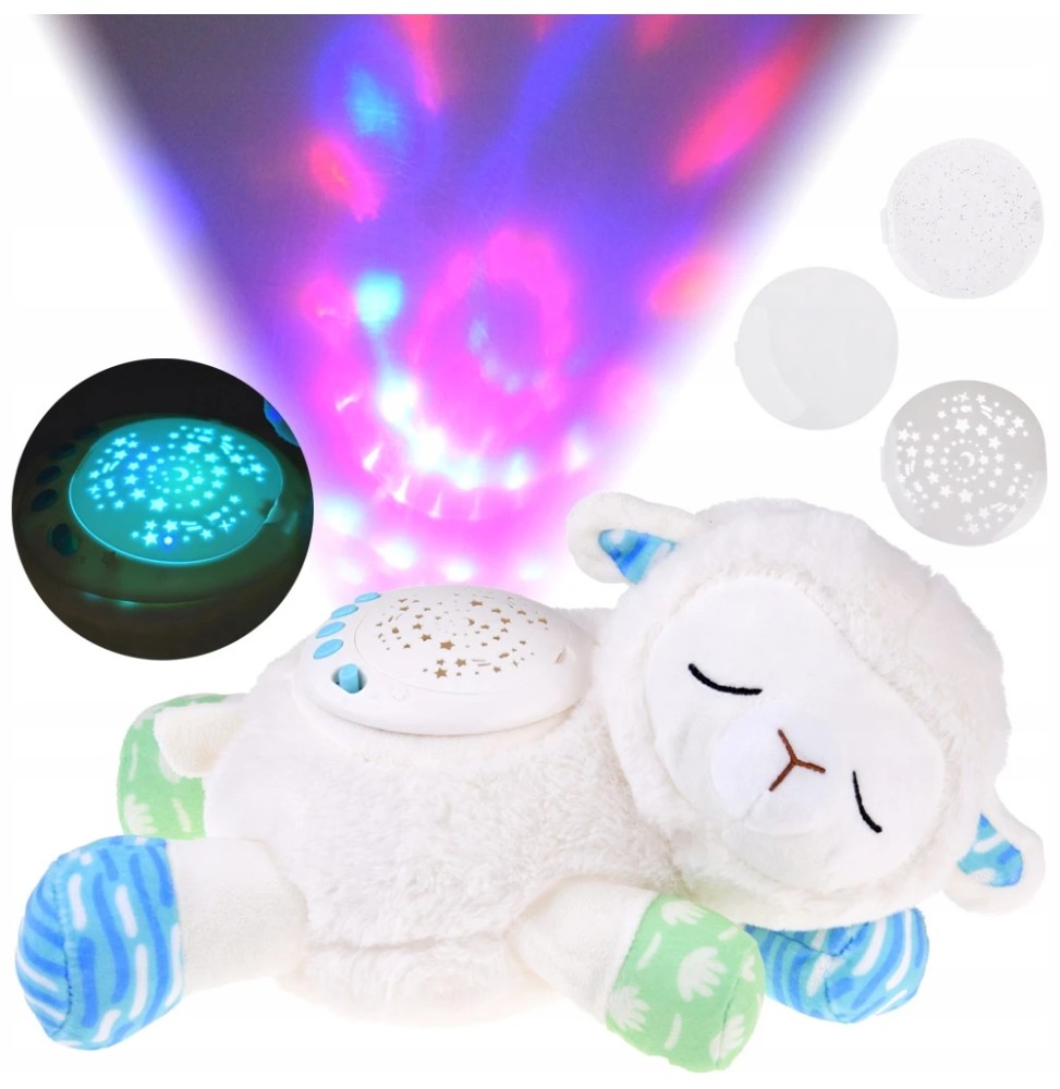 Sheep Plush Projector with Lullabies