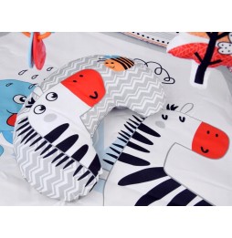 Contrasting Baby Play Mat with Balls