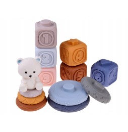 Soft Rubber Sensory Blocks for Kids