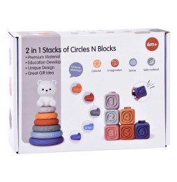 Soft Rubber Sensory Blocks for Kids