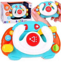 Interactive Steering Wheel for Kids with Sound