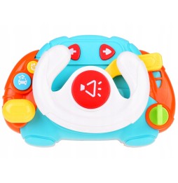 Interactive Steering Wheel for Kids with Sound