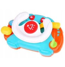 Interactive Steering Wheel for Kids with Sound