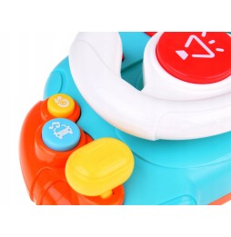 Interactive Steering Wheel for Kids with Sound