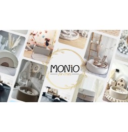 Piankowy plac zabaw Monio - różowy