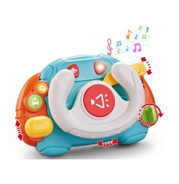 Interactive Steering Wheel for Kids with Sound