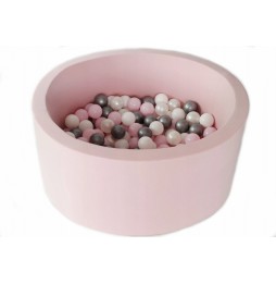 Ball Pool in Powder Pink with 200 Balls