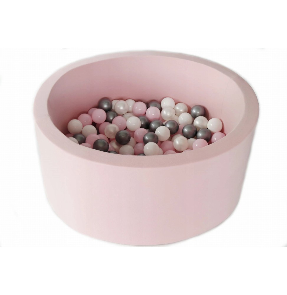 Ball Pool in Powder Pink with 200 Balls