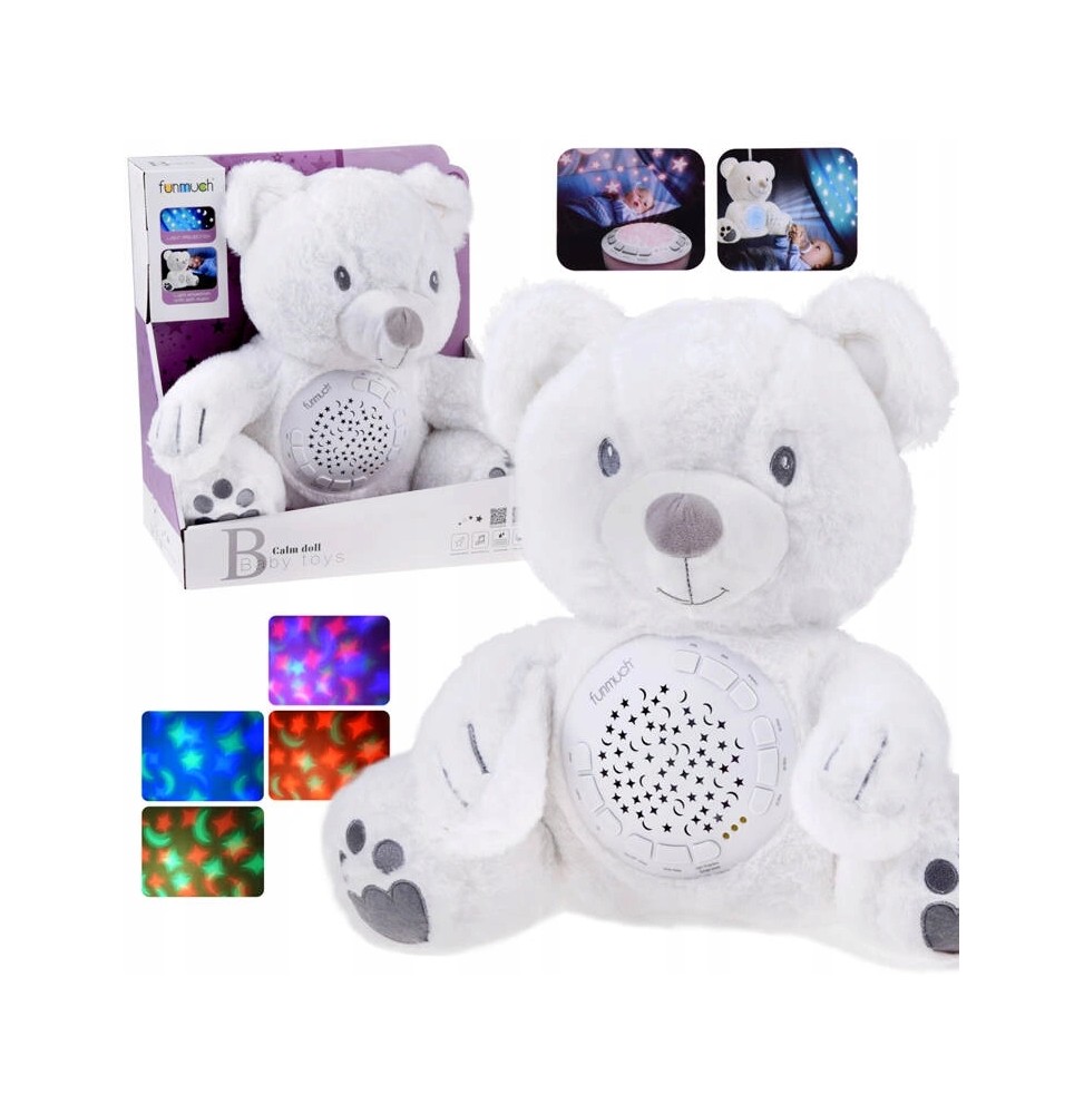 Plush Projector White Bear AR5289