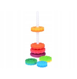 Colorful Stacking Pyramid for Kids