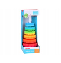 Colorful Stacking Pyramid for Kids