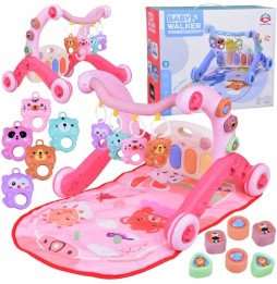 3-in-1 Educational Mat Push Walker Toys ZA5403