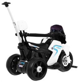 Electric 3-in-1 Motorbike for Kids White