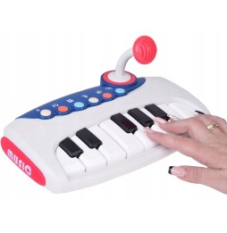 Interactive Piano with Microphone for Kids