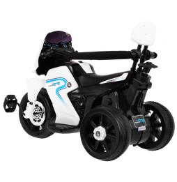 Electric 3-in-1 Motorbike for Kids White