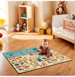 Foldable Educational Mat for Kids Nils