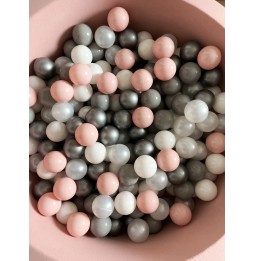 Ball Pool in Powder Pink with 200 Balls