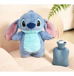 Termofor Stitch din pluș, ideal pentru cadou