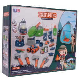 Kids Mega Camping Set with Tent and Accessories