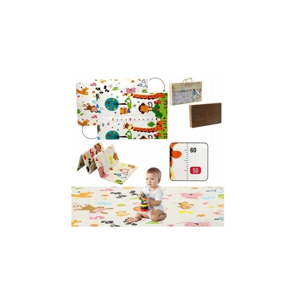 Double-Sided Educational Mat XPE 180x200 cm