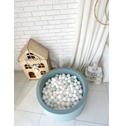 Dry Pool with Balls Dirty Mint 250pcs