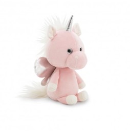 Small Pink Unicorn Plush Toy - 25 cm