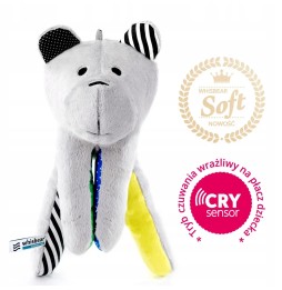 Whisbear Cry Sensor Bear in Lemon