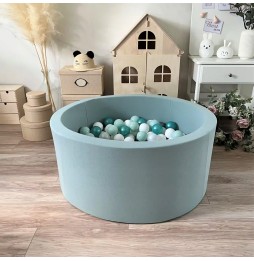 Dry Ball Pool in Dirty Mint 40x90 cm