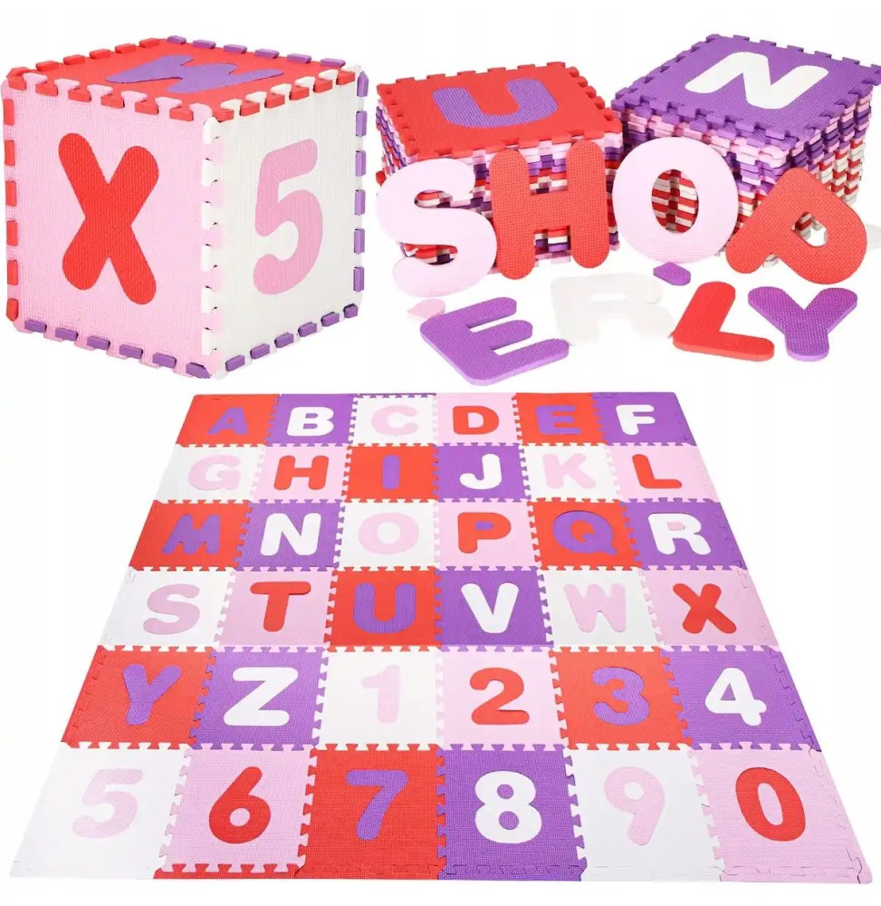 Educational Foam Play Mat 175x175cm