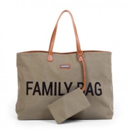 Childhome Family Bag Canvas Khaki - Perfect for Trips