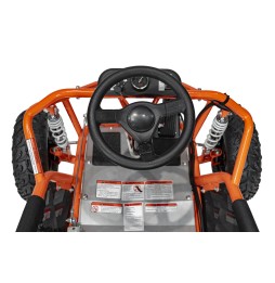 MUD MONSTER Orange Vehicle - Electric Go-Kart