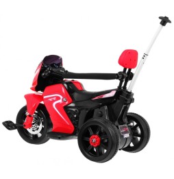 3-in-1 Electric Motorcycle Trike for Kids Red