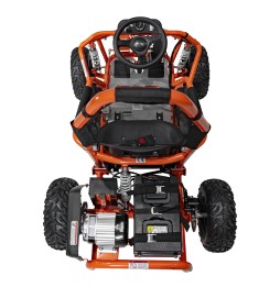 Pojazd MUD MONSTER pomarańczowy - gokart elektryczny